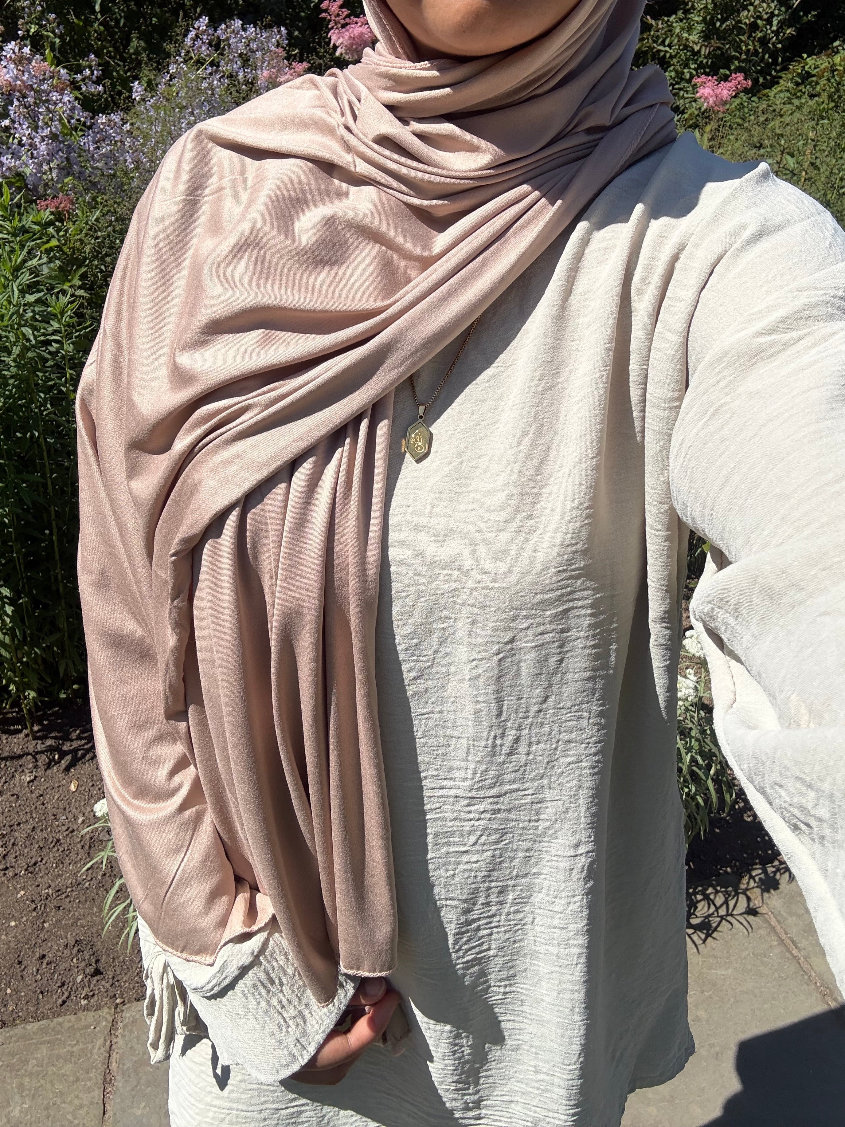 Taupe – Premium Jersey Hijab