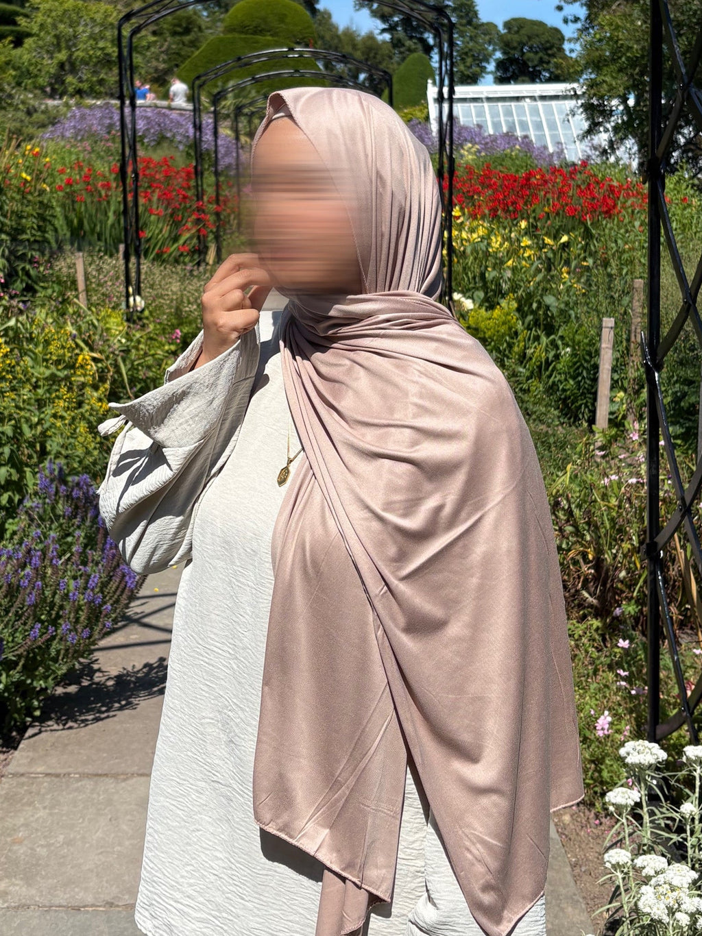 Taupe – Premium Jersey Hijab
