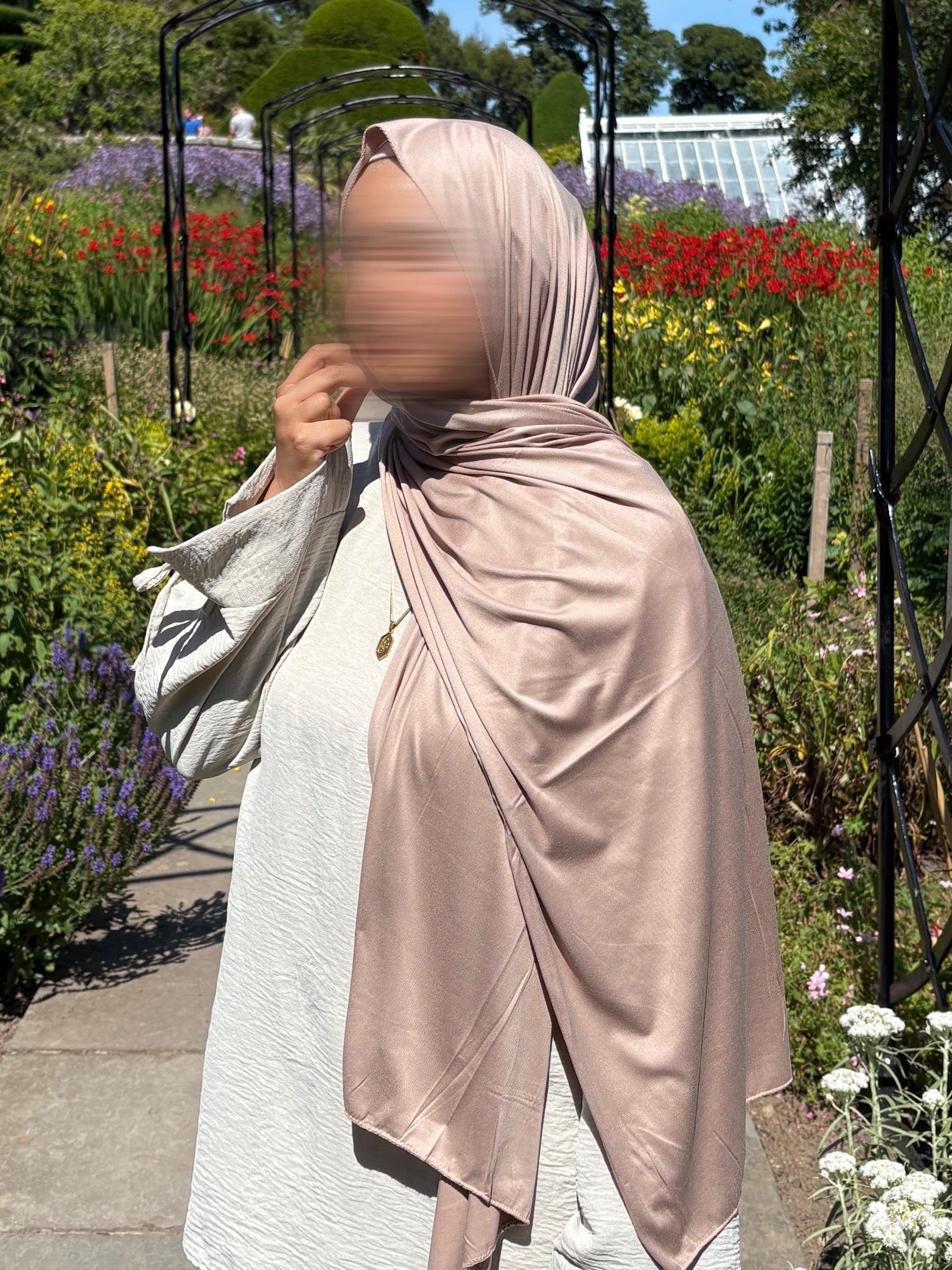Taupe – Premium Jersey Hijab