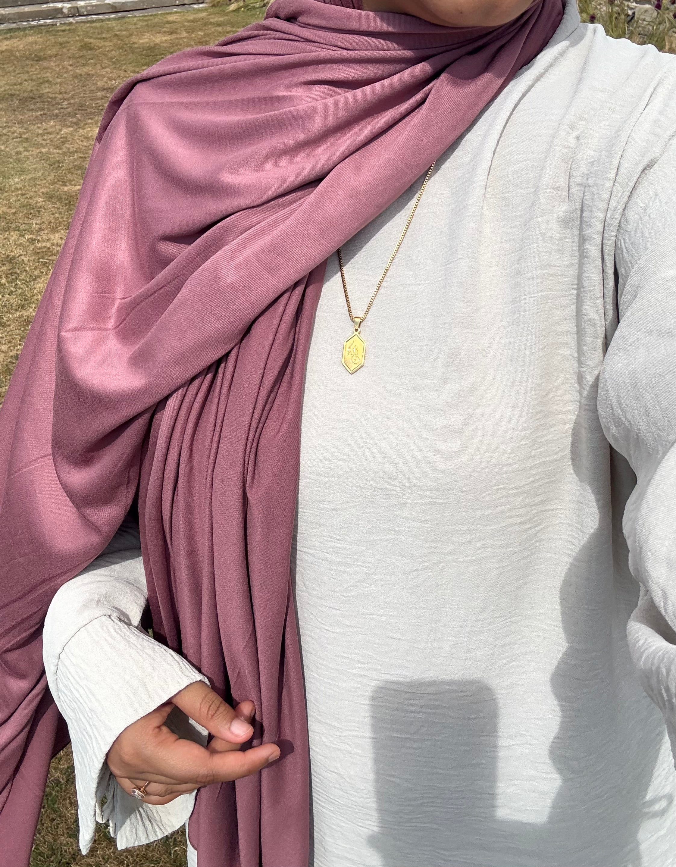 Plum Rose – Premium Jersey Hijab