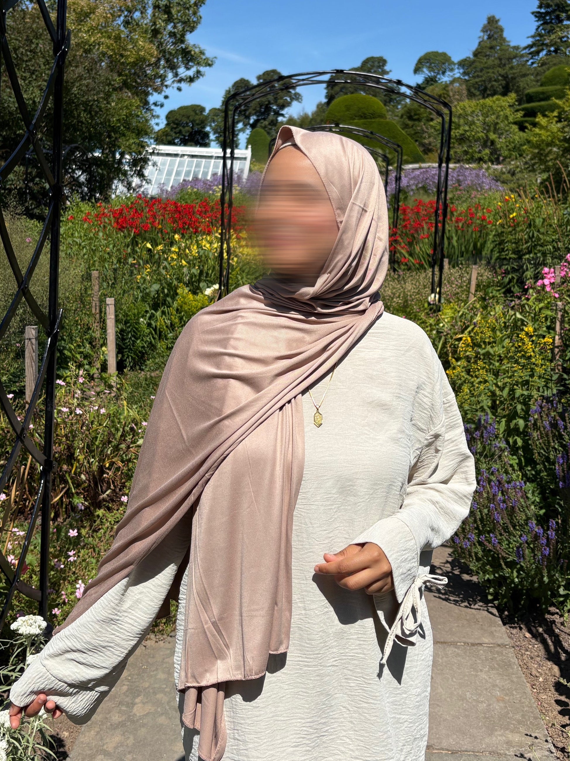 Taupe – Premium Jersey Hijab