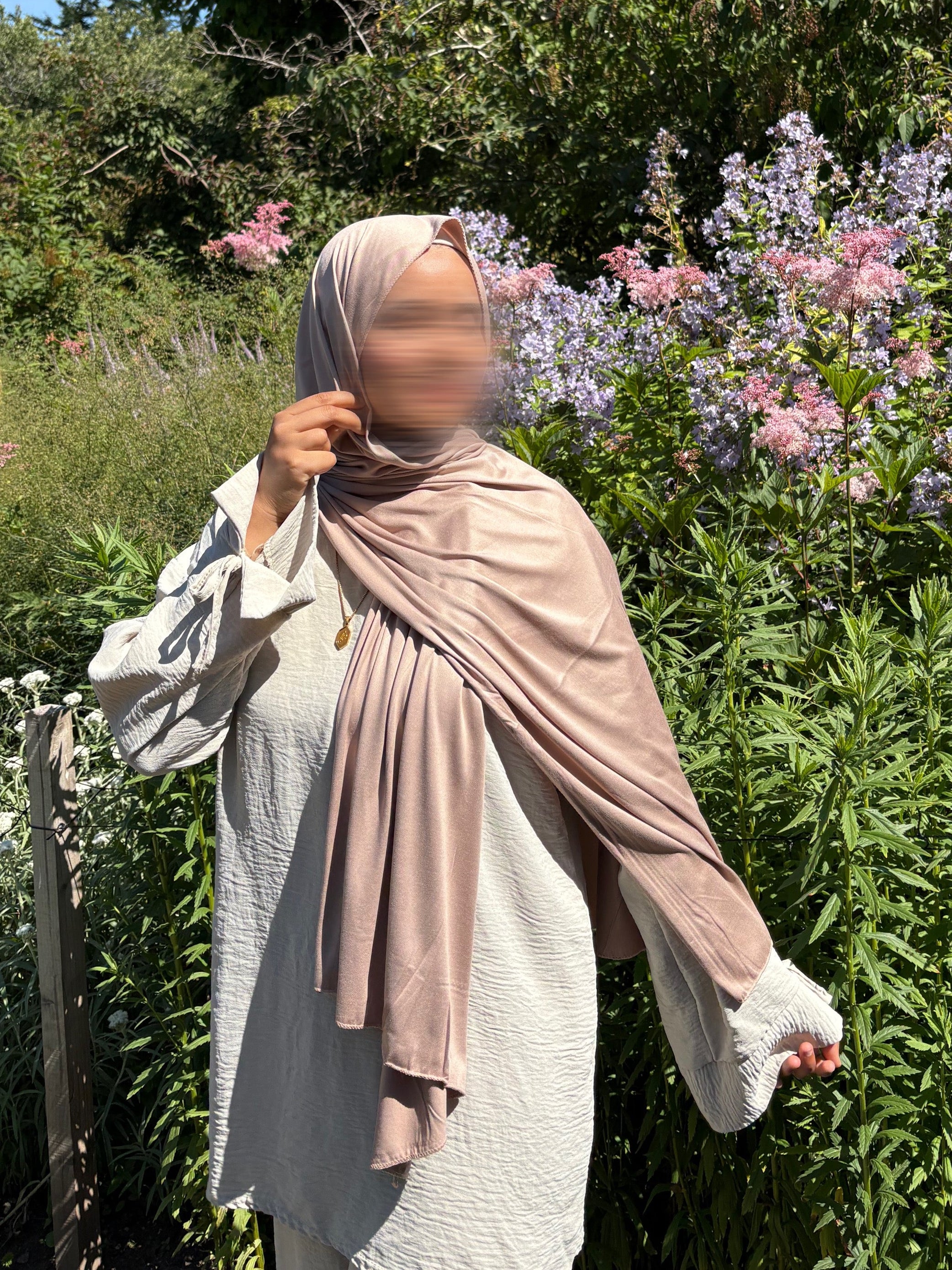 Taupe – Premium Jersey Hijab