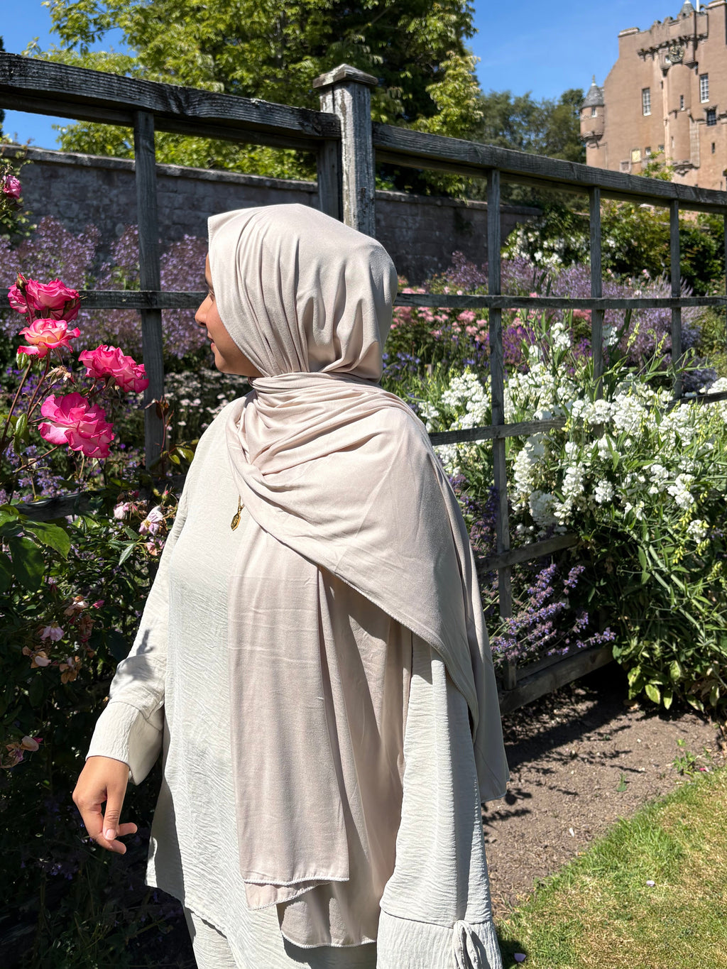 Oat – Premium Jersey Hijab