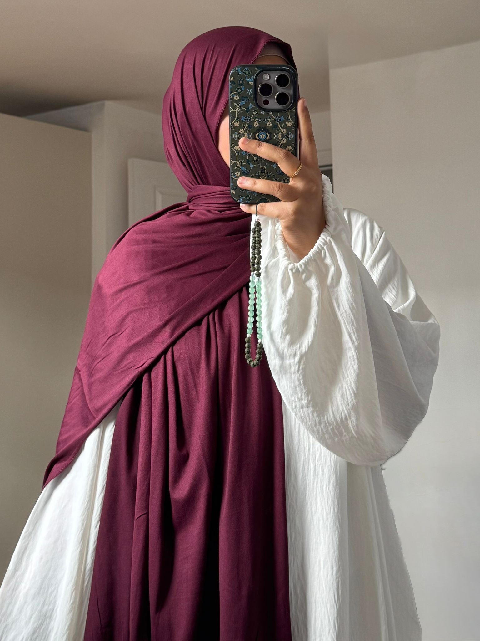 Burgundy – Premium Jersey Hijab