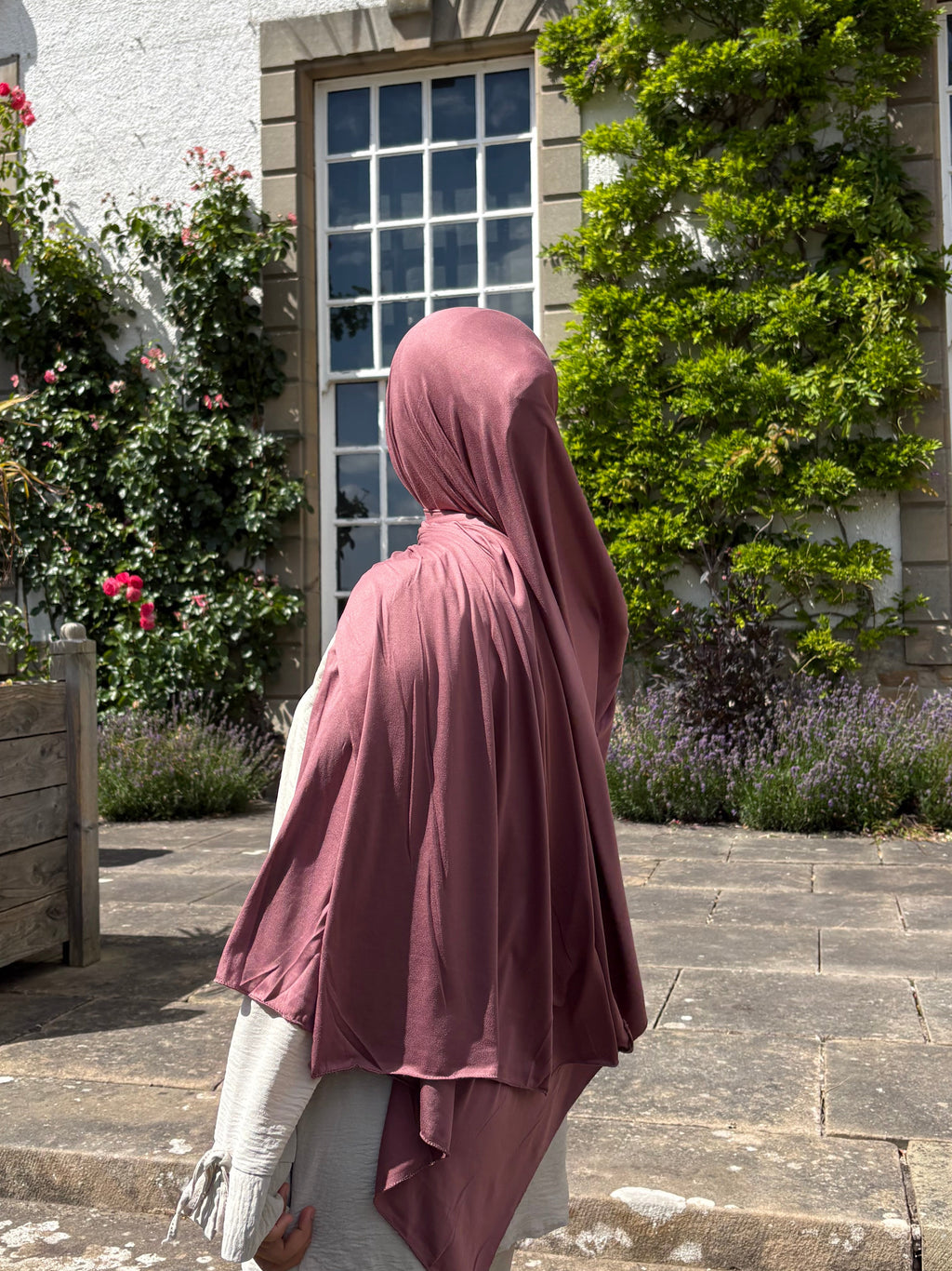 Plum Rose – Premium Jersey Hijab