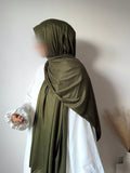 Olive – Premium Jersey Hijab