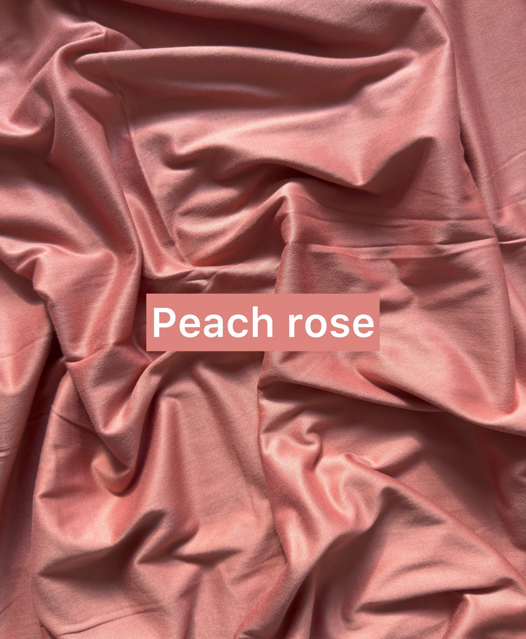 Peach Rose – Premium Jersey Hijab