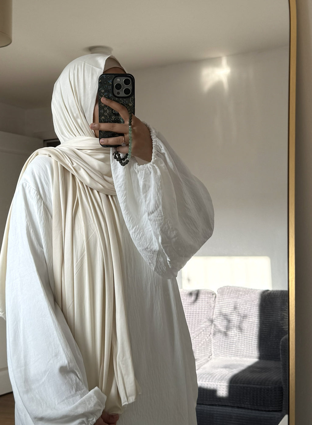 Light Cream - Premium Jersey Hijab