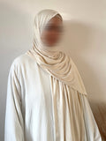 Light Cream - Premium Jersey Hijab