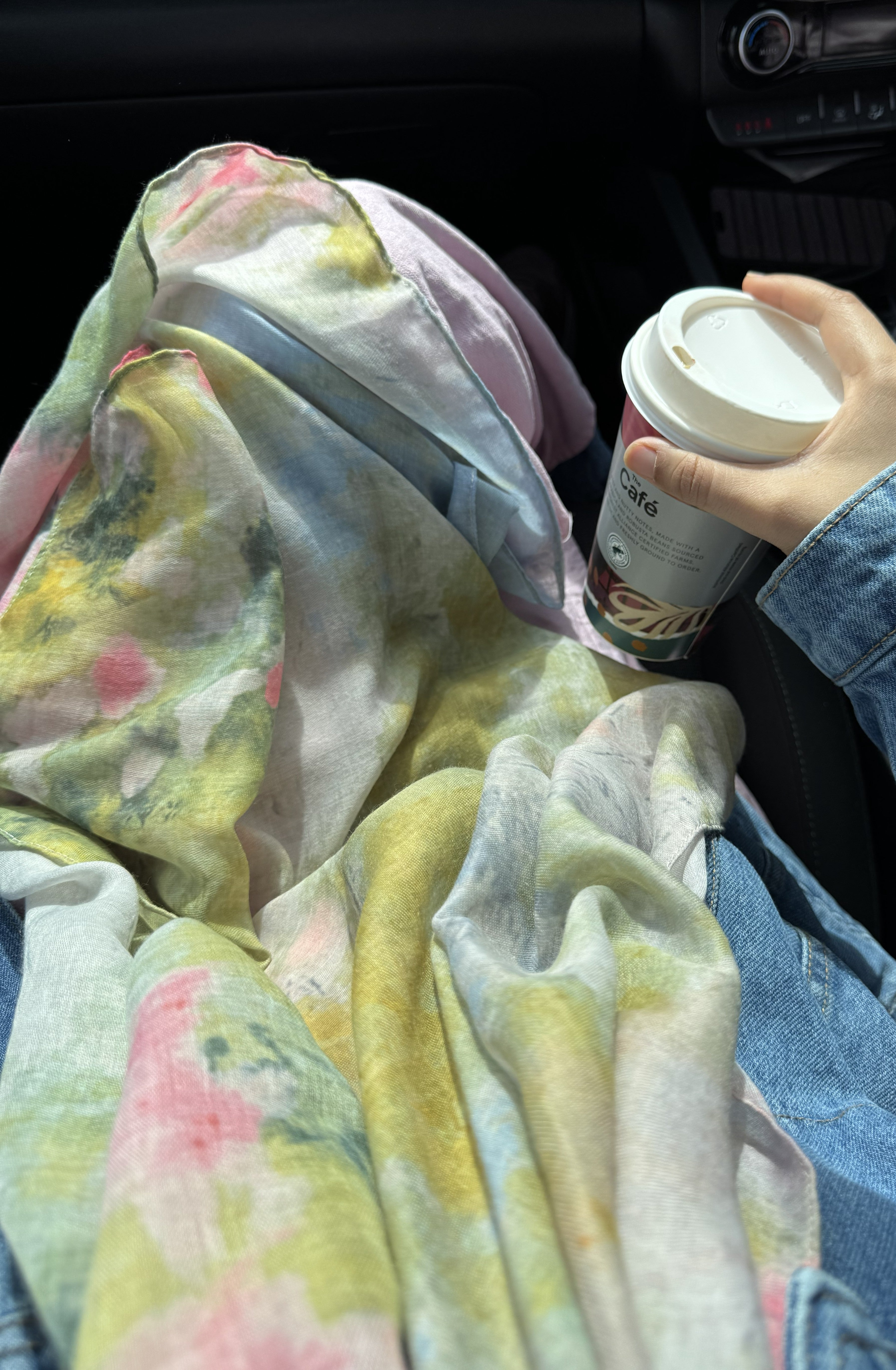Spring bloom printed – Cotton Style Hijab