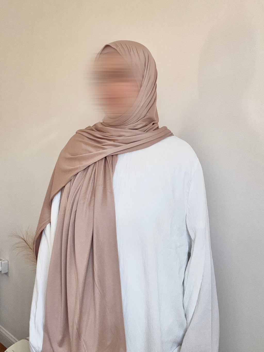 Taupe – Premium Jersey Hijab